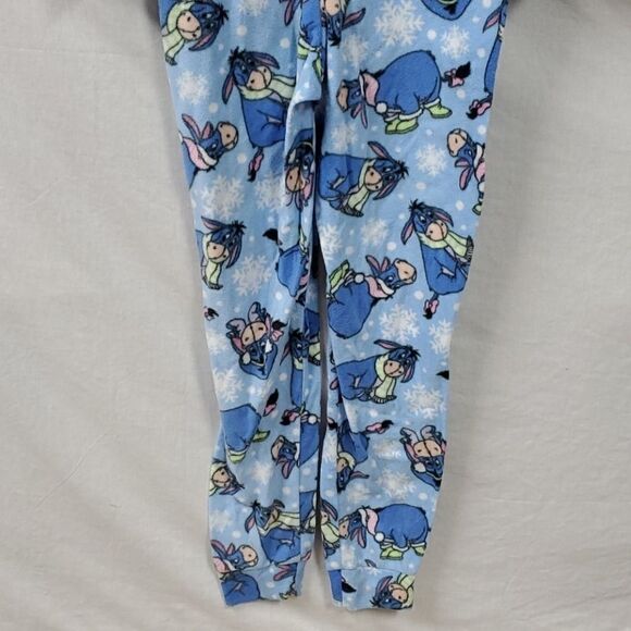 Disney Eyeore 1 Pc Footed Pajamas - Picture 6 of 12